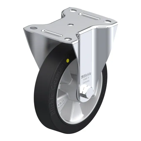 Blickle B-ALEV 161K-EL – fiksni točkić Ø160 mm, nosivost 300 kg