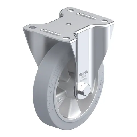 Blickle B-ALEV 161K-SG – fiksni točkić Ø160 mm, nosivost 300 kg