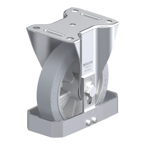 Blickle B-ALEV 161K-SG-FS – fiksni točkić Ø160 mm, nosivost 300 kg