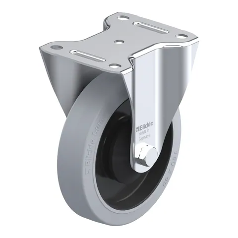 Blickle B-POEV 161KA-SG – fiksni točkić Ø160 mm, nosivost 320 kg