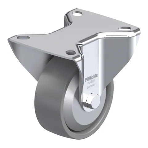 Blickle B-PO 80KA-ELS-FA – fiksni točkić Ø80 mm, nosivost 220 kg