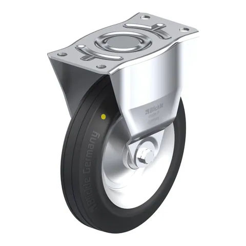 Blickle B-V 252R-EL – fiksni točkić Ø250 mm, nosivost 295 kg