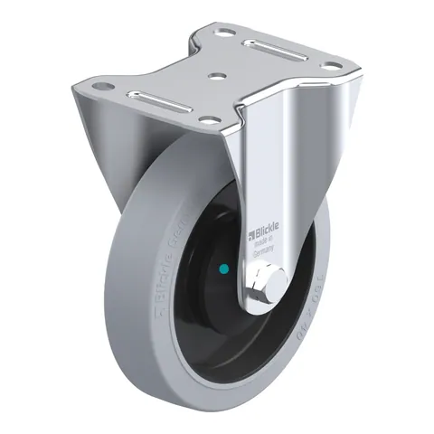 Blickle B-POEV 161KAD-SG – fiksni točkić Ø160 mm, nosivost 320 kg