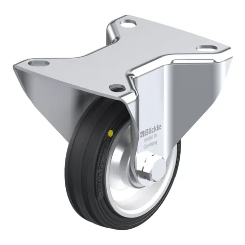Blickle B-V 80R-EL – fiksni točkić Ø80 mm, nosivost 50 kg
