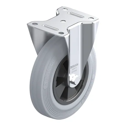 Blickle B-VPP 200R-SG – fiksni točkić Ø200 mm, nosivost 205 kg