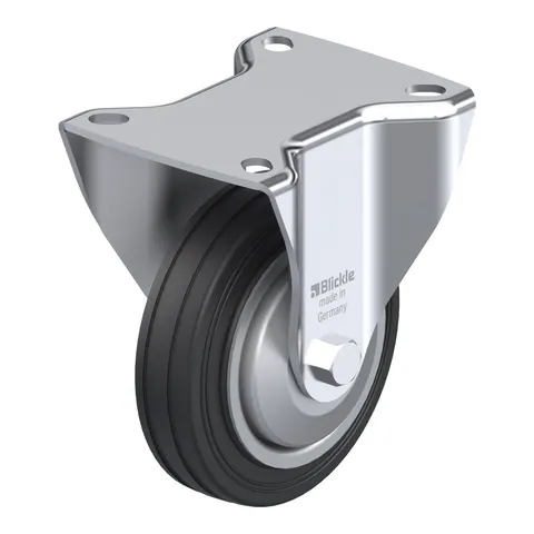 Blickle B-VE 100R-FA – fiksni točkić Ø100 mm, nosivost 70 kg